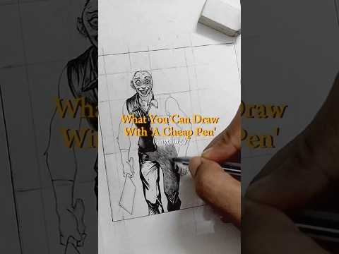 Manga Pen Art ~ #shorts #manga