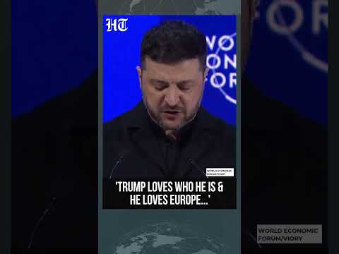 Zelensky Warns Europe Risks Being Ignored By Trump | Greenland | Davos | #shorts