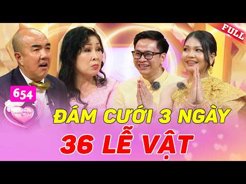 Cô dâu Khmer – chú rể Kinh đám cưới 36 mâm quả khiến nhà trai hoang mang | Vợ Chồng Son 654(Phần 2)