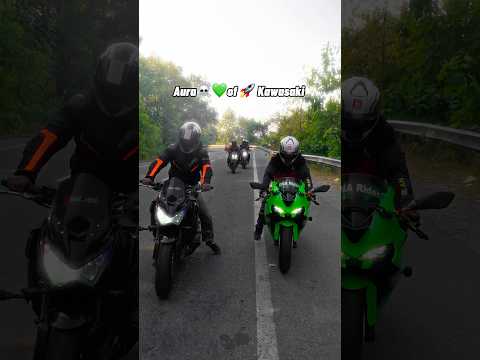 Kawasaki Ninja Zx6r Vs Kawasaki Ninja Z800 #shortsvideo #shortsfeed #shortsviral #zx6r #shorts