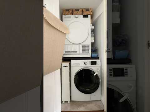 Laundry Organisation🧺 #cleantok#laundryroomorganization#cleaning#cleaningmotivation