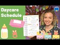 Daycare Schedule and Activities