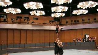 CCVD RM Ost 2010 - Senior Coed Group Stunt - Five-LC (Generalprobe)