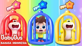 Tantangan Pelarian Neo dan Hiu Warna-warni untuk Anak-anak🦈| Ayo ! Neo 🌟| BabyBus Bahasa Indonesia