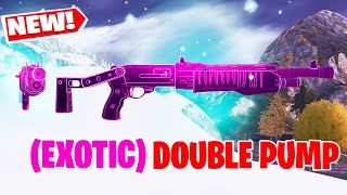 How To Get The New Exotic Double Pump Shotgun in Fortnite