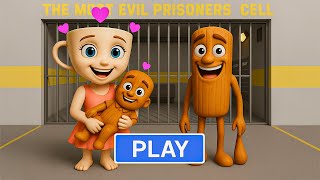 BALLERINA CAPPUCCINA WITH BABY TUNG TUNG SAHUR in BARRY’S PRISON RUN! New Scary Obby! #roblox