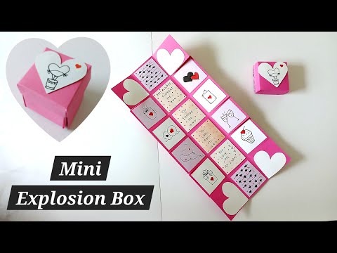 How to Make an Explosion Box | DIY Gift Box Tutorial