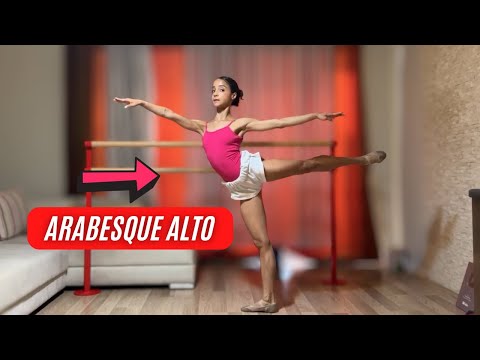 Flexibilidade para Arabesque Mais alto- Coluna Flex[ivel e Forte