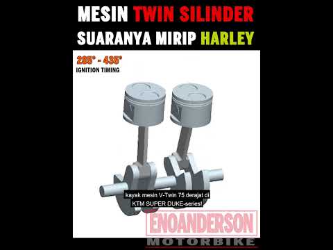 Mesin 2 Silinder Sejajar Tapi Suaranya Mirip Harley! Loh kok Bisa? #shorts