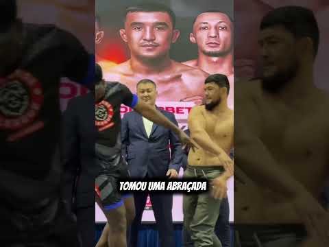 Brasileiro sai no boxing na hora da encarada #mma #fight #shorts #viralvideo #boxing #ufc