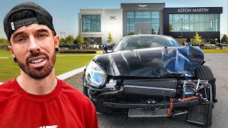 DEVOLVÍ MI DB12 DESTRUIDO A ASTON MARTIN