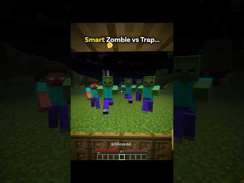 Minecraft Smart Zombie Meme...🤯