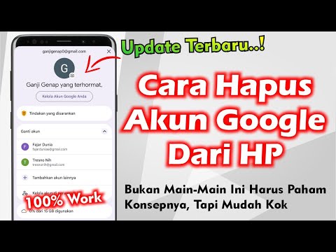 Cara Hapus Akun Google