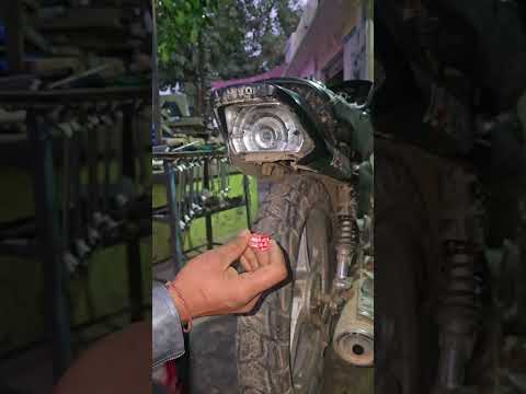 Hf deluxe bike brack light modify full bike modification #naveenbikefeatures #no1naveenbike165