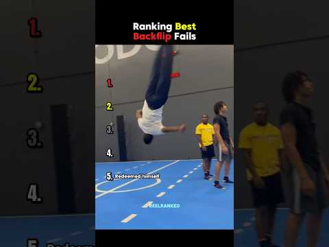 Ranking Best Backflip Fails 🤸🏻♂️