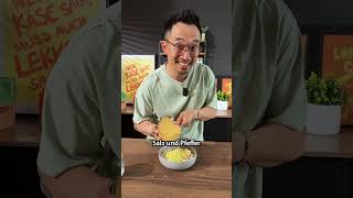 Knusprige Wan Tan Cones gefüllt mit einer lekkeren Käsemischung