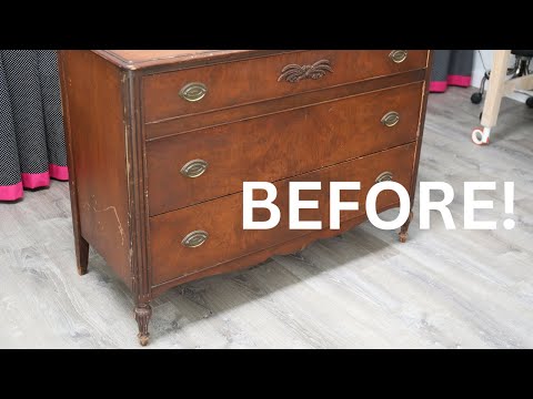 DON'T Ruin a Vintage Dresser! – Strip and Restore Instead! - Thrift Diving