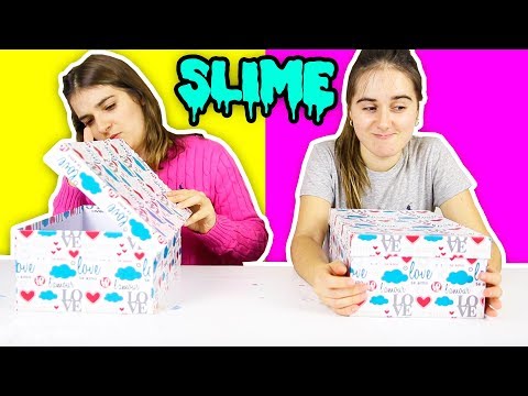 CAIXA MISTERIOSA DE SLIME (COM TROCA!!!)🤨DESAFIO!!!🤩