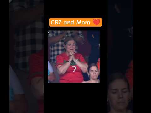 CR7 & Mom #cristianoronaldo #urcristiano #goals #shorts