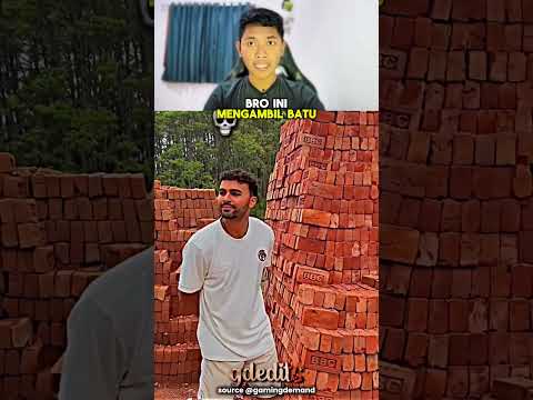 Bro Ini Berhasil Bangun Rumah Dengan Cara Unik? 😱 #shorts