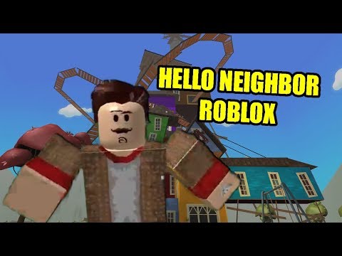 roblox hello neighbor pre alpha