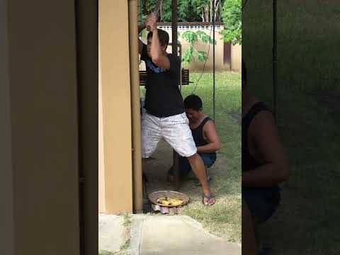 Balat ng saging ang natira