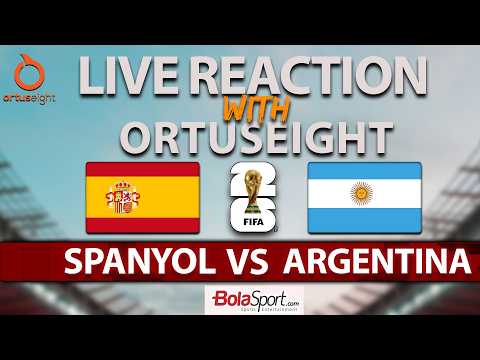 🔴 Live Reaction Semifinal : INGGRIS VS ARGENTINA