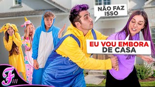 ELE DEU UMA FESTA DO PIJAMA ESCONDIDA E… *Que Raiva! - Fran Japa