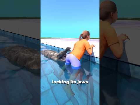 Crocodile Attacks Girl in Swimming Pool 😱
