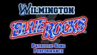 Wilmington Blue Rocks Patriotic Song Performance