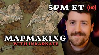 June 9th - Making a map for a kraken cult | 🔴 Livestream
