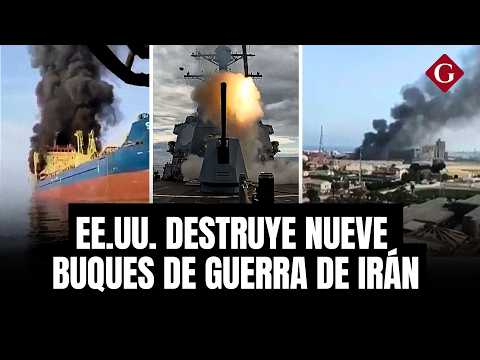 Ofensiva de EE.UU.: 9 buques de guerra iraníes destruidos y 48 líderes abatidos | Gestión
