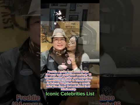 Who Believe That Age Doesn't Matter Sweet Couple Freddie Aguilar & Jovie Albao #couple#love #forever