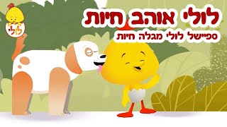 לולי אוהב חיות - גורגורים, משי וצמר, טלטאביז - פרקים מלאים ברצף - לולי מגלה חיות - ערוץ לולי