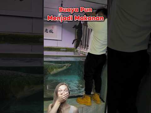 Ketika buaya jadi santapan!