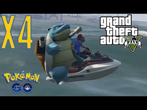 GTA V Pokemon Go | ตามล่าหาคาแม็กซ์ EP.4