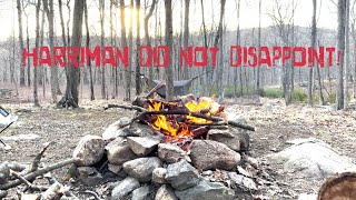 Hammock camping and visiting 4 shelters in Harriman State Park