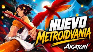 AKATORI: El NUEVO Metroidvania que tienes que conocer | Gameplay en Español