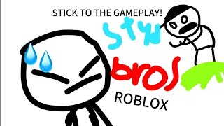 PLAYING ROBLOX STUD BROS WITH MY FRIEND