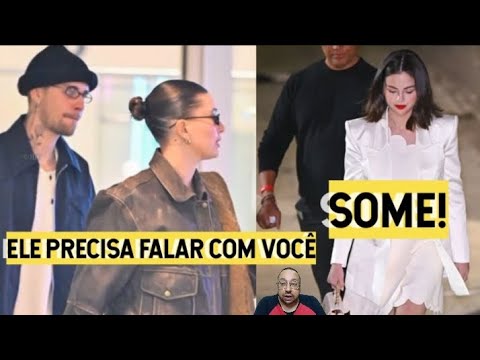 Hailey IMPLORA para Selena Gomez FALAR com Justin Bieber "ELE NÃO ESTÁ DORMINDO DIREITO"