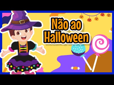 Não ao Halloween  -Infantil Gospel  - Música 🎶 Infantil - Desenho - Clipe Animado