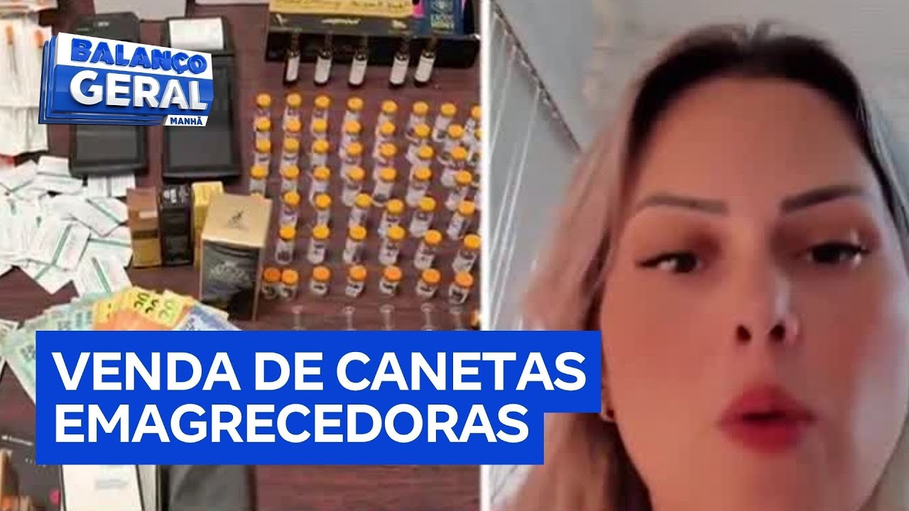 Polícia Civil descobre perfumaria usada para venda ilegal de canetas emagrecedoras