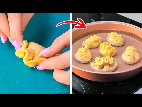 Como fazer bolinhos de massa perfeitos: Truques fáceis de massa e confeitaria! 🥟✨