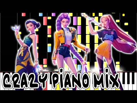 Crazy Piano Mix! GOLDEN [Huntr/x] KPOP DEMON HUNTERS