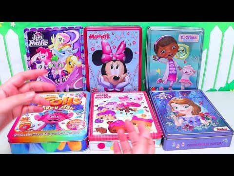 Sniffycat Coloring Minnie Mouse, My Little Pony, Trolls 💖  Family Fun Activities for Kids 💖