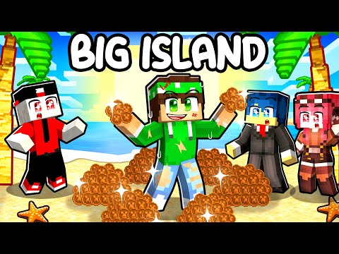 HO TROVATO LE PRIME MONETE PIRATA (siamo ricchi) su MINECRAFT! - BIG ISLAND
