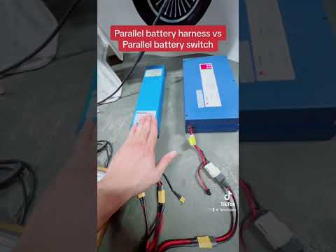 Difference between using a parallel wire harness vs battery switch