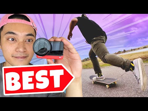 The BEST Action Camera Just Got BETTER - Insta360 One R 1 Inch Review + Vlog Setup