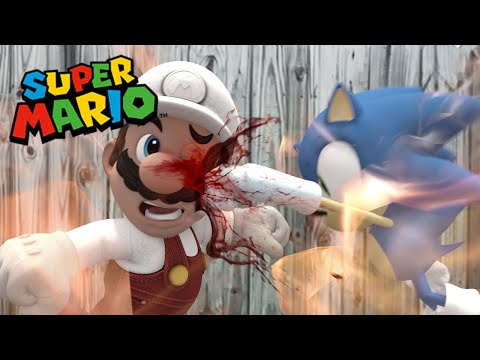 Super Mario vs Sonic 💪