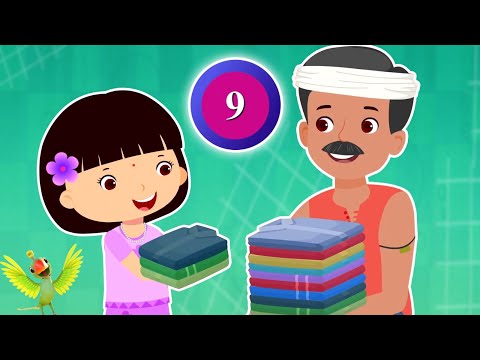 Dhobi Aaya Dhobi Aaya, धोबी आया, Jhilmil Jhilmil Taare + More Poem for Kids and Hindi Rhymes